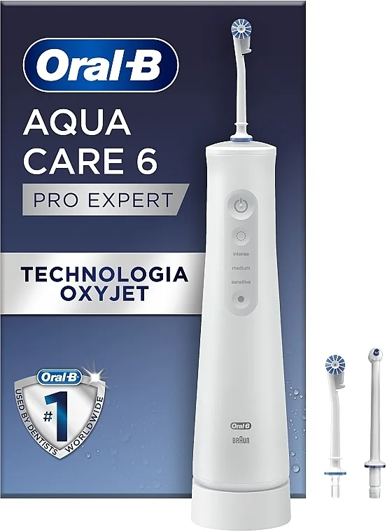 Oral-B Aqua care 6 Pro Expert Water Flosser Λευκό - Image 1