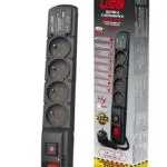 Acar Πολύπριζο Aσφαλείας 4 Θέσεων με 1 USB-A, 1 USB-C και Καλώδιο 3m Γαλλίας (Type E) W2440