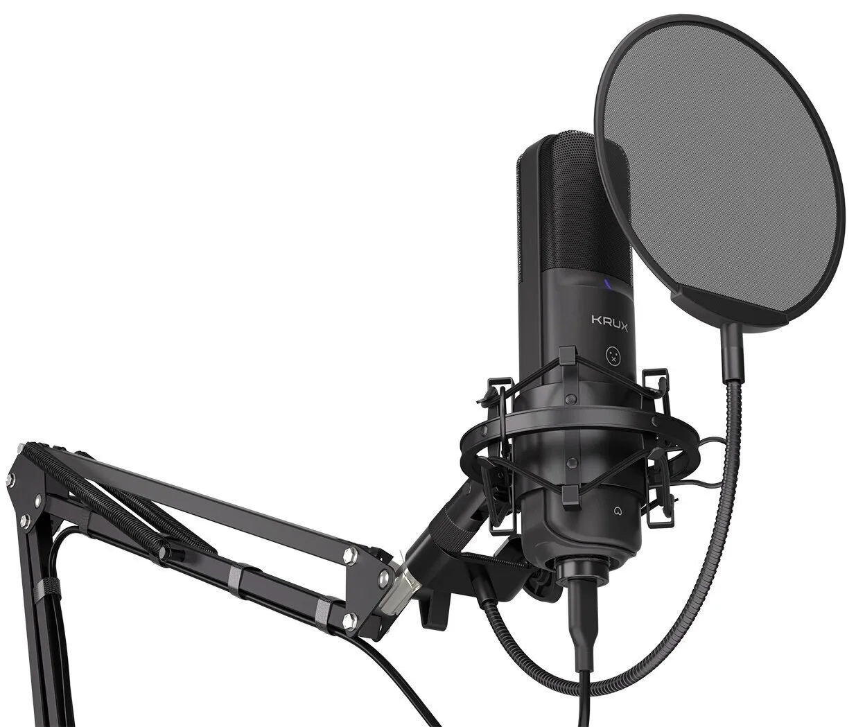 Krux Esper 1000 Σετ Μικρόφωνο Shock Mounted για Studio - Image 1