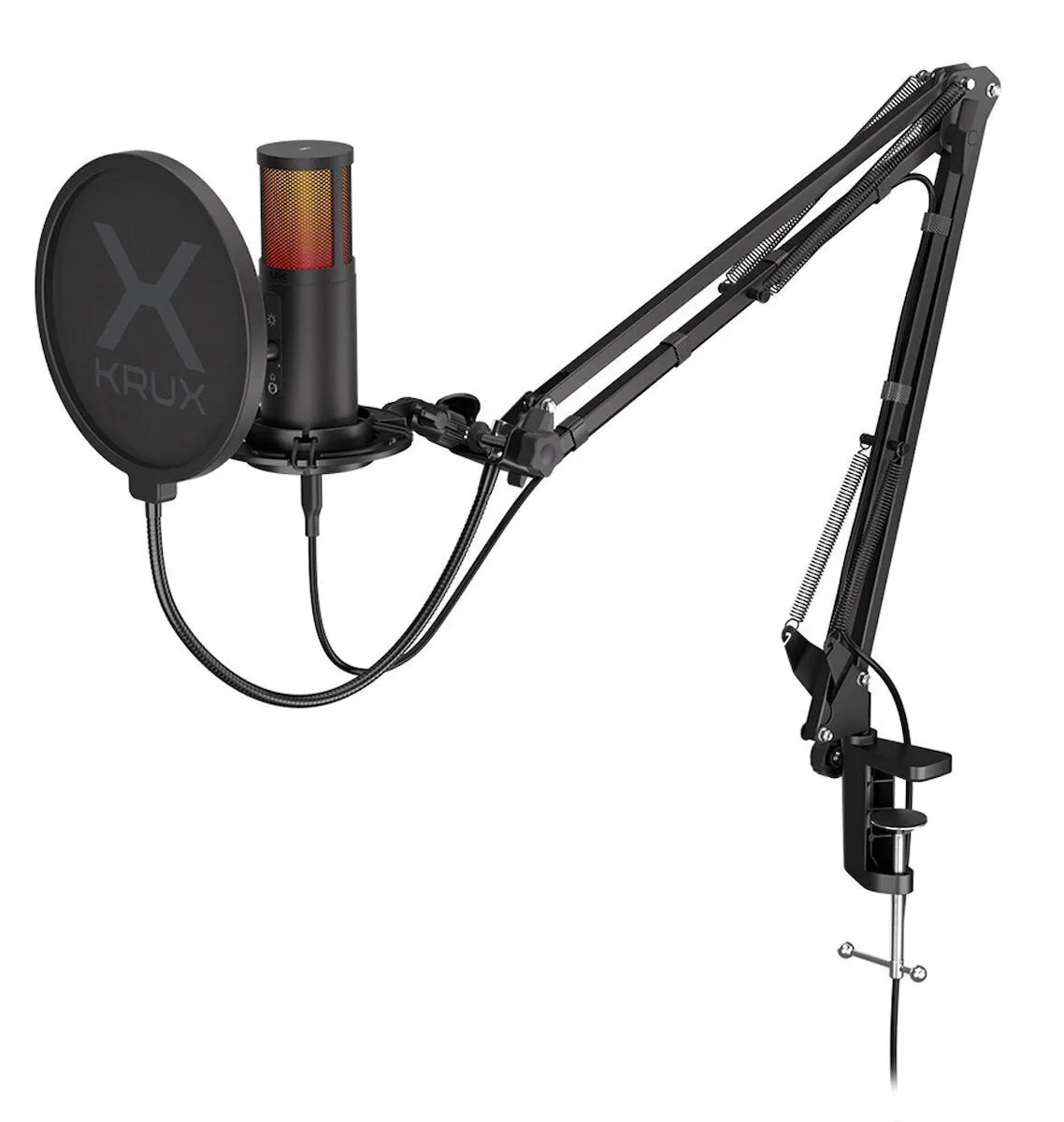Krux Edis 3000 Σετ Μικρόφωνο Shock Mounted για Studio - Image 1