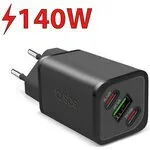 SBS Φορτιστής Χωρίς Καλώδιο 140W Power Delivery Μαύρος