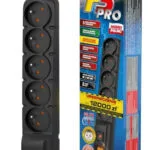 Acar Pro Fa Πολύπριζο Aσφαλείας 5 Θέσεων με Καλώδιο 1.5m W0092