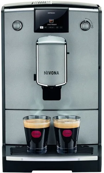20240531143705_nivona_nicr_695_aytomati_michani_espresso_1455w_piesis_15bar_me_mylo_alesis_asimi Nivona Cafe Romatica 695 Αυτόματη Μηχανή Espresso 1455W Πίεσης 15bar με Μύλο Άλεσης Ασημί - Image 1