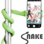 Celly Ευέλικτο Selfie Stick Snake Πράσινο Snakegn