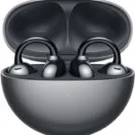 Huawei FreeClip Earbud Bluetooth Handsfree Ακουστικά με Αντοχή στον Ιδρώτα και Θήκη Φόρτισης Μαύρα