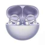 Huawei FreeClip Earbud Bluetooth Handsfree Ακουστικά με Αντοχή στον Ιδρώτα και Θήκη Φόρτισης Μωβ