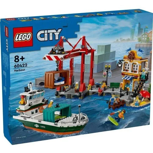 LEGO City Seaside Harbor With Cargo Ship για 8+ Ετών 1226τμχ 60422 - Image 1