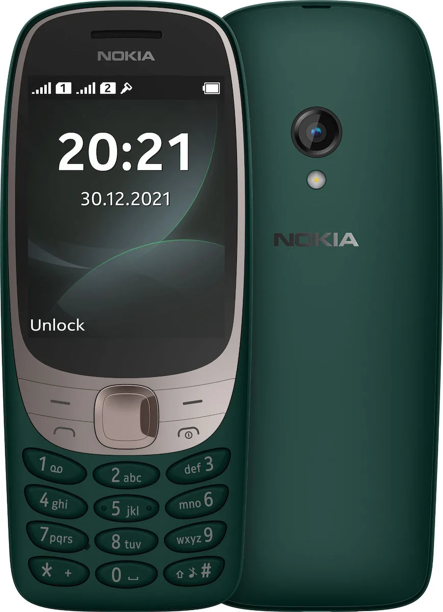 20240605101937_nokia_6310_2024_dual_sim_kinito_me_koumpia_prasino Nokia 6310 (2024) Dual SIM Κινητό με Κουμπιά (Αγγλικό Μενού) Πράσινο - Image 1