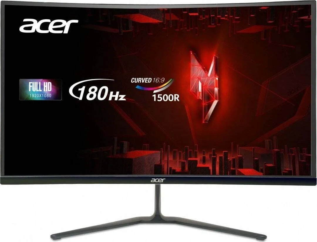 Acer Nitro ED270RS3 VA HDR Curved Gaming Monitor 27" FHD 1920x1080 180Hz με Χρόνο Απόκρισης 1ms GTG - Image 1