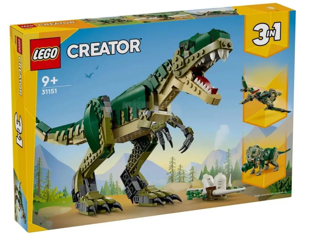20240606095610_lego_creator_3_in_1_t_rex_gia_9_eton_31151 LEGO Creator T. Rex για 9+ Ετών 626τμχ 31151 - Image 1