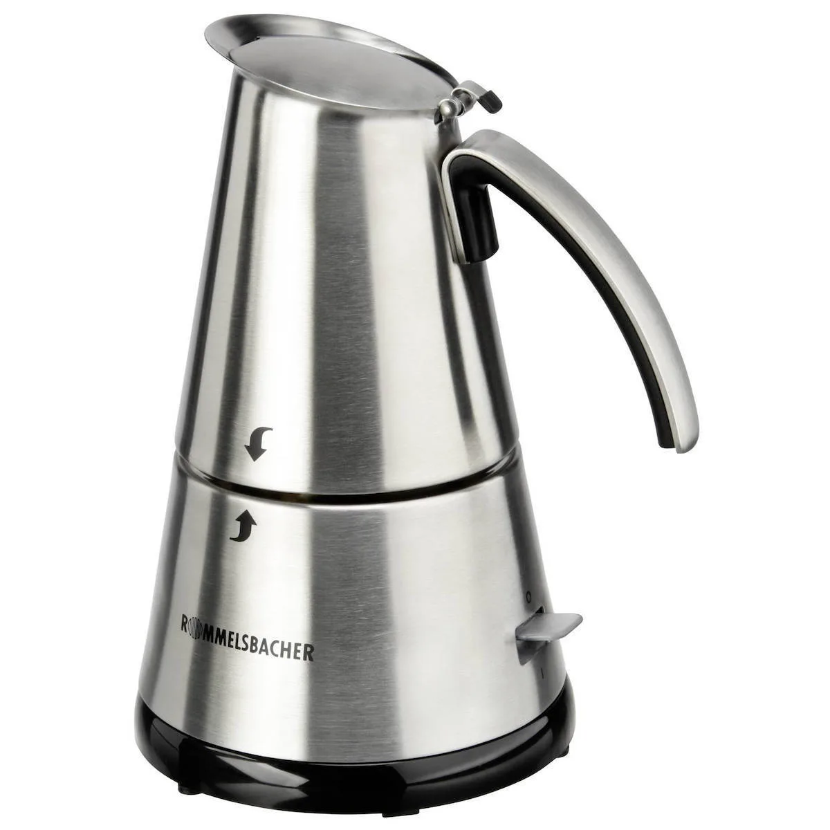 20240606161757_rommelsbacher_eko_364_e_eko_364_e_ilektriko_mpriki_espresso_4cups_inox_kafe Rommelsbacher Eko 364/e EKO 364/E Ηλεκτρικό Μπρίκι Espresso 4cups Inox Καφέ - Image 1