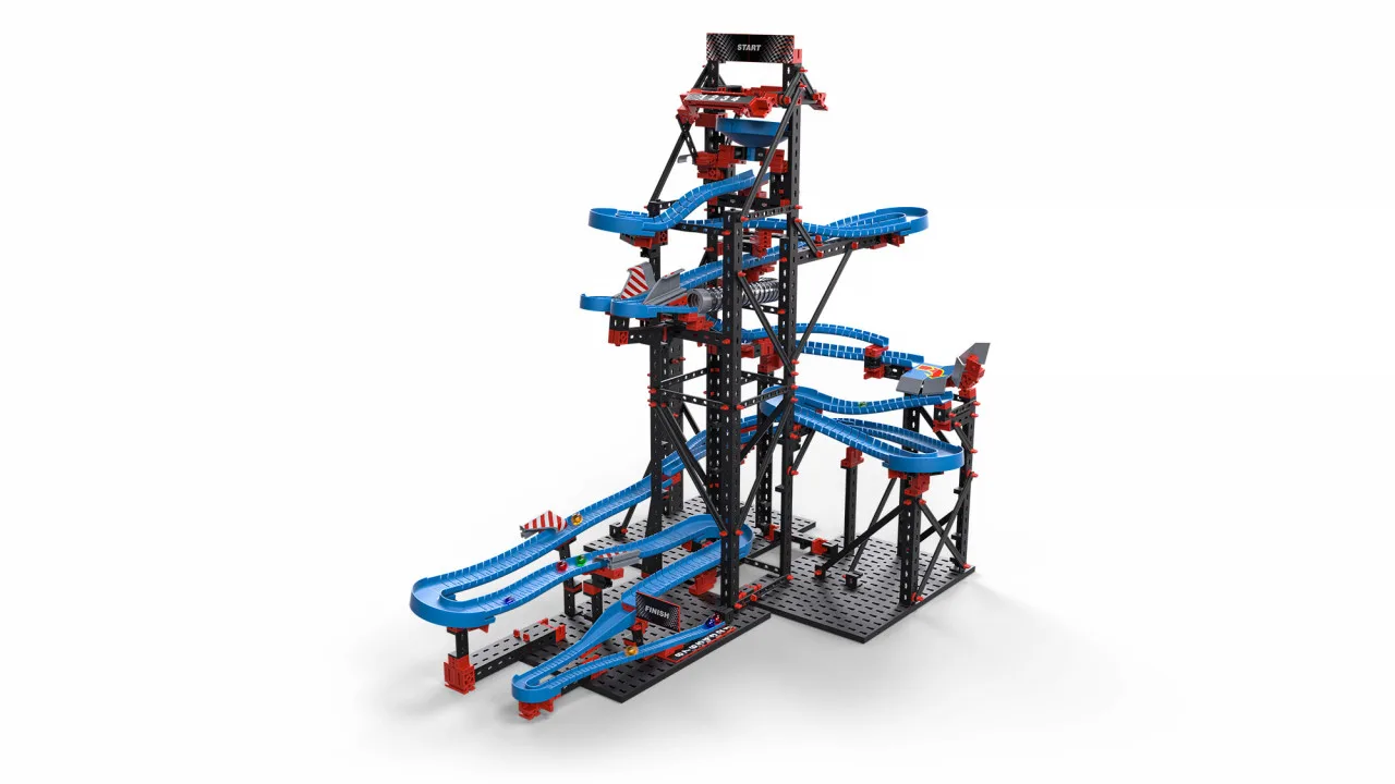 20240610132518_fischer_technik_paichnidi_kataskeyon_plastiko_stem_ball_racing_kit Fischer Technik Παιχνίδι Κατασκευών Πλαστικό Stem Ball Racing Kit για Παιδιά 6+ Ετών - Image 1