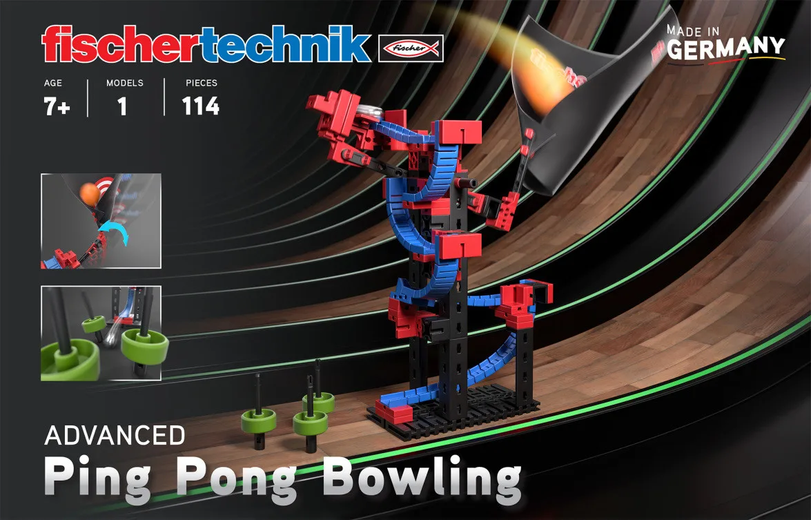 Fischer Technik Παιχνίδι Κατασκευών Ping Pong Bowling για Παιδιά 3+ Ετών - Image 1