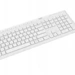 Rapoo 8210M Ασύρματο Bluetooth Σετ Πληκτρολόγιο & Ποντίκι International English Λευκό