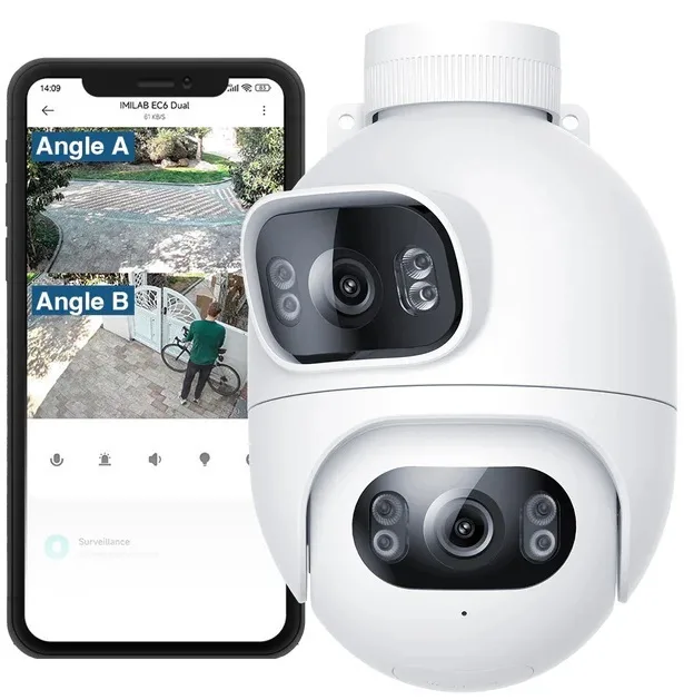 Imilab EC6 Dual IP Dual Κάμερα Παρακολούθησης Wi-Fi 4+4MP Αδιάβροχη με Αμφίδρομη Επικοινωνία - Image 1