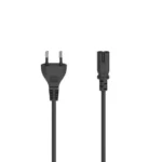 Hama Euro Plug Power Cable 2-pin Iec C7 Female 2.5m Black