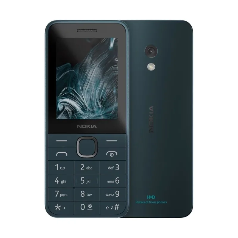 20240625101302_nokia_225_4g_2024_dual_sim_kinito_me_koumpia_dark_blue Nokia 225 4G (2024) Dual SIM Κινητό με Κουμπιά Dark Blue - Image 1
