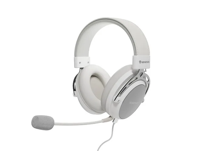 20240625163833_genesis_toron_301_over_ear_gaming_headset_me_syndesi_2x3_5mm_leyko Genesis Toron 301 Over Ear Gaming Headset με σύνδεση 2x3.5mm Λευκό - Image 1