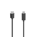 HAMA Cable DisplayPort male - DisplayPort male 1.5m Μαύρο (2051440000)