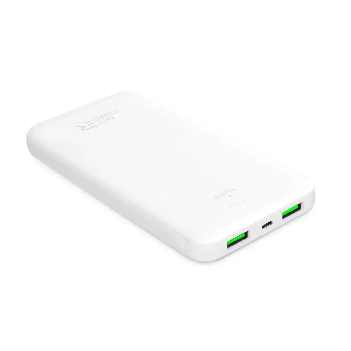 20240628163344_puro_power_bank_fast_charger_20000mah_me_usb_c_leyko Puro Fast Charger Power Bank 20000mAh με 2 Θύρες USB-A και Θύρα USB-C Λευκό - Image 1