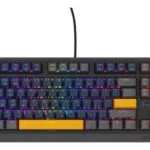 Genesis Thor 230 TKL Gaming Μηχανικό Πληκτρολόγιο Tenkeyless με Outemu Panda διακόπτες και RGB φωτισμό (Αγγλικό US) Naval Blue Positive