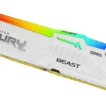 Kingston Fury Beast RGB DDR5 με Module 1x32GB και Ταχύτητα 6000 για Desktop KF560C36BWEA-32