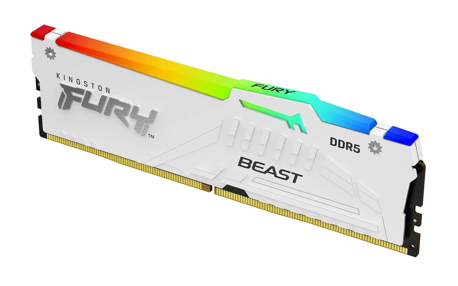 Kingston Fury Beast RGB DDR5 με Module 1x32GB και Ταχύτητα 6000 για Desktop KF560C36BWEA-32 - Image 1