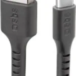 SBS USB 2.0 Cable USB-C male - USB-A male Μαύρο 2m (TECABLETC220K)