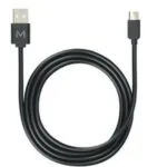 Mobilis USB 2.0 Cable USB-C male - USB-A Μαύρο 1m 001278