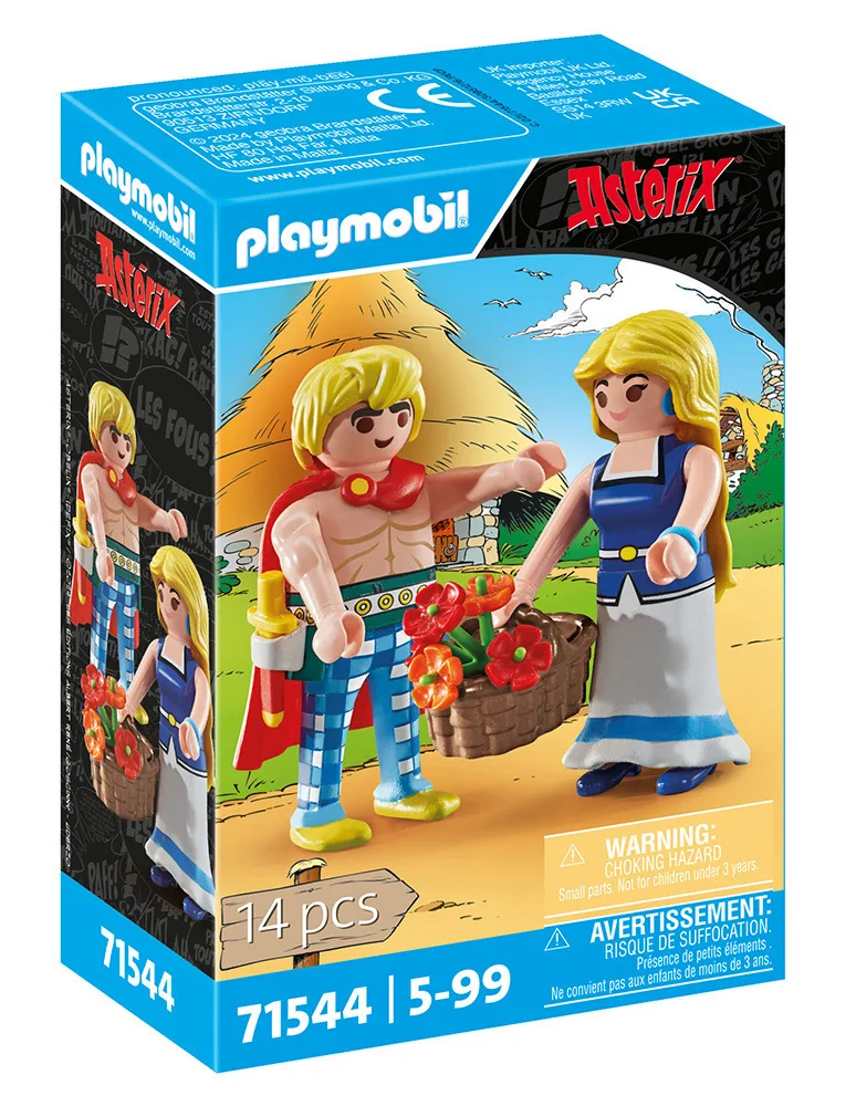 Playmobil Asterix Τραγικομίξ Και Φαλμπάλα για 5-99 ετών 71544 - Image 1