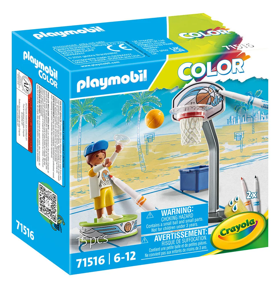 Playmobil Color Προπόνηση Μπάσκετ για 6-12 ετών 71516 - Image 1