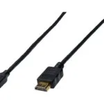 Digitus High Speed HDMI 1.4 Cable HDMI male - HDMI male 1m Μαύρο AK-330115-010-S