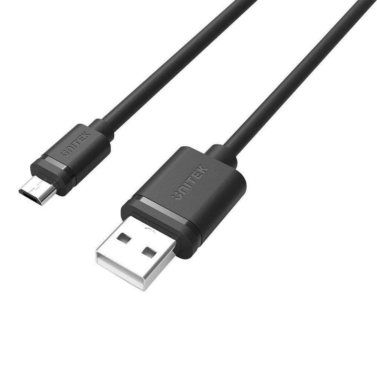 Unitek Regular USB 2.0 to micro USB Cable Μαύρο 0.5m (Y-C454GBK) - Image 1