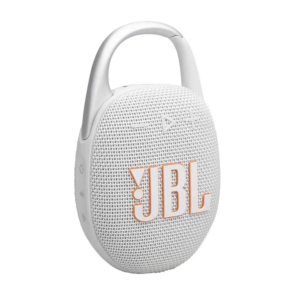 20240710170206_jbl_clip_5_jblclip5wh_adiavrocho_icheio_bluetooth_7w_me_diarkeia_mpatarias_eos_12_ores_leyko JBL Clip 5 Αδιάβροχο Ηχείο Bluetooth 7W με Διάρκεια Μπαταρίας έως 12 ώρες Λευκό - Image 1