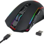 Redragon Ranger M910-KS Dual mode Ασύρματο RGB Gaming Ποντίκι 4000 DPI Μαύρο