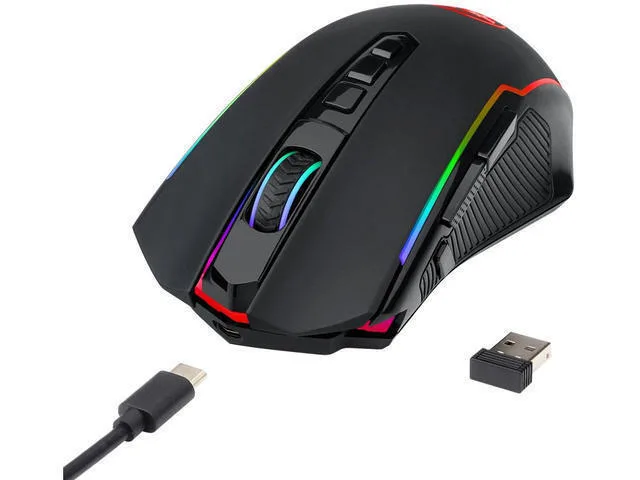 Redragon Ranger M910-KS Dual mode Ασύρματο RGB Gaming Ποντίκι 4000 DPI Μαύρο - Image 1