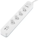 Ever Πολύπριζο Aσφαλείας 4 Θέσεων με USB-A, USB-C και Καλώδιο 1.5m