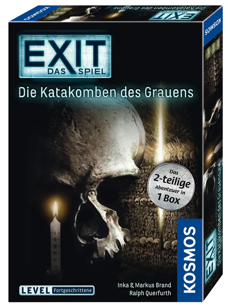 Επιτραπέζιο Παιχνίδι Exit Catacombs Of Horror για 1-4 Παίκτες 16+ Ετών 694289 (GER) Kosmos - Image 1