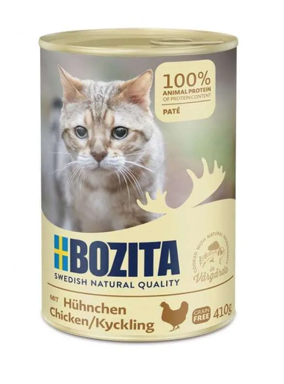 20240722163540_bozita_ygri_trofi_gia_eniliki_gata_me_kotopoulo_400gr Bozita Υγρή Τροφή για Ενήλικες Γάτες σε Κονσέρβα με Κοτόπουλο χωρίς Γλουτένη 400gr - Image 1