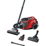 Bosch BGC41PET Ηλεκτρική Σκούπα 750W με Κάδο 2.4lt Κόκκινη