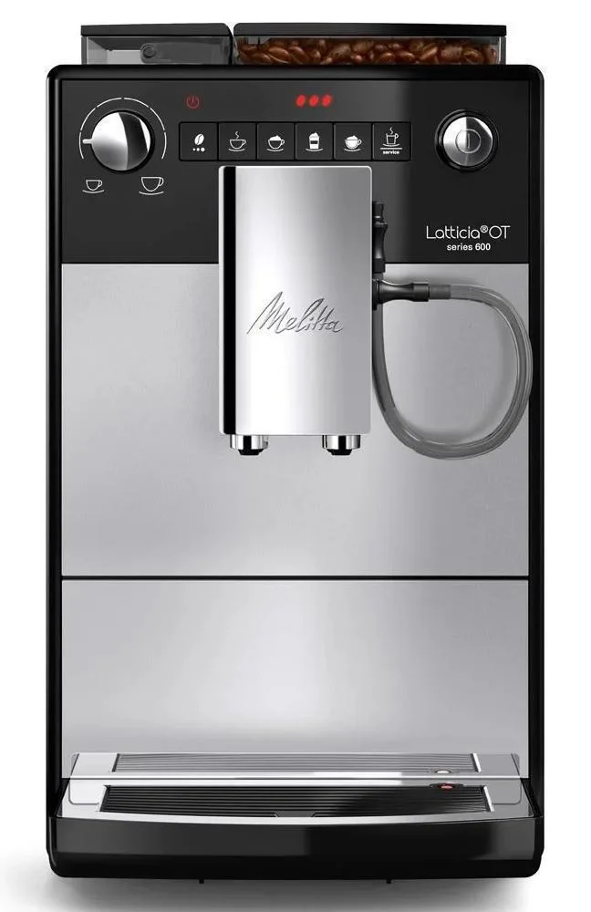 Melitta Latticia Αυτόματη Μηχανή Espresso 1450W Πίεσης 15bar με Μύλο Άλεσης Μαύρη - Image 1