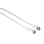 HAMA Καλώδιο Κεραίας Coax male - Coax female Λευκό 3m (00205038) 1τμχ