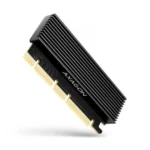 Axagon Pcem2-xs 1x Internal Slot M.2 Nvme Pcie X16 X8 X4 Card Passive Aluminum Heatsink