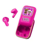 OTL LOL Surprise Slide In-ear Bluetooth Handsfree Ακουστικά με Θήκη Φόρτισης Ροζ