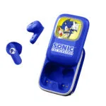 OTL Sonic the Hedgehog Slide In-ear Bluetooth Handsfree Ακουστικά με Θήκη Φόρτισης Μπλε