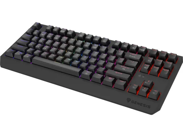 Genesis Thor 230 Ασύρματο Gaming Μηχανικό Πληκτρολόγιο Tenkeyless με Outemu Red διακόπτες και RGB φωτισμό (Αγγλικό US) - Image 1