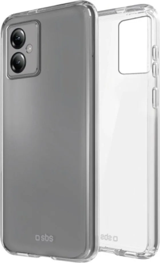 SBS 0.3 Skinny Back Cover Σιλικόνης Διάφανο (Moto G14) SKINMOG14T - Image 1