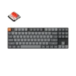 Keychron K1 Max K1M-H1 Ασύρματο Gaming Μηχανικό Πληκτρολόγιο Tenkeyless με Gateron Low Profile Red διακόπτες και RGB φωτισμό (Αγγλικό US)