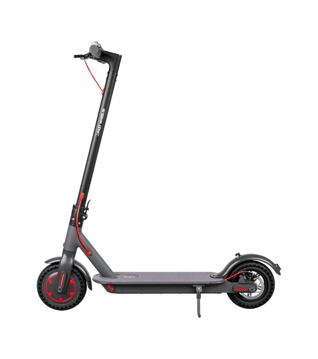 Rebel Fast Wheels Pro ZAB0030 Ηλεκτρικό Πατίνι με 30km/h Max Ταχύτητα και 25km Αυτονομία σε Μαύρο Χρώμα - Image 1