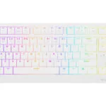 Genesis Thor 230 TKL Ασύρματο Gaming Μηχανικό Πληκτρολόγιο Tenkeyless με Outemu Red διακόπτες και RGB φωτισμό (Αγγλικό US) Λευκό